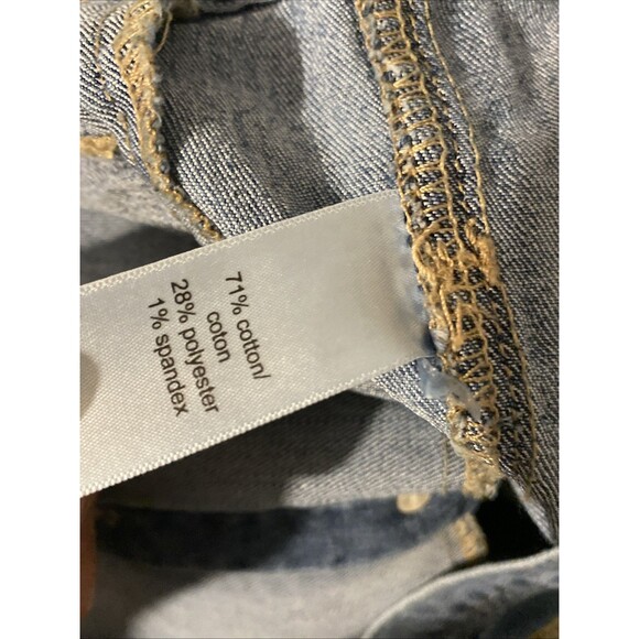 Maurices Denim Jacket Women’s Small Blue Jean Trucker Biker Inside Pockets - Picture 8 of 9